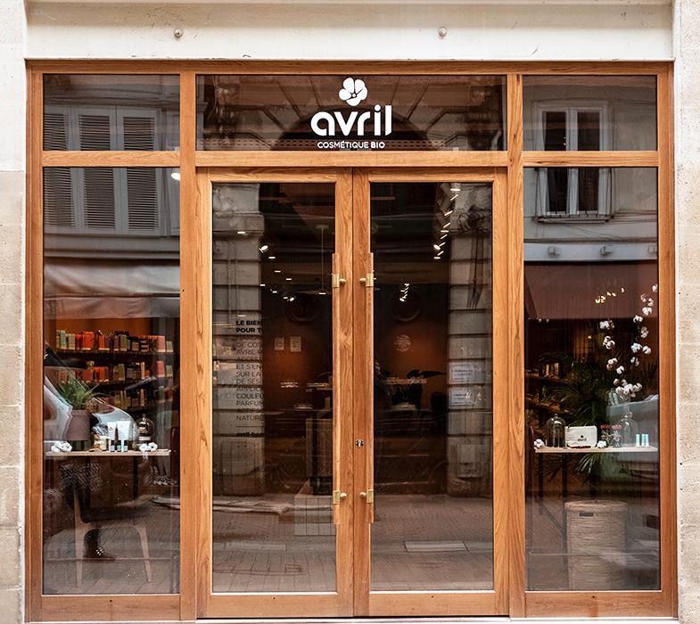 Tienda de Burdeos, Porte Dijeaux - Avril Cosmética Ecológica
