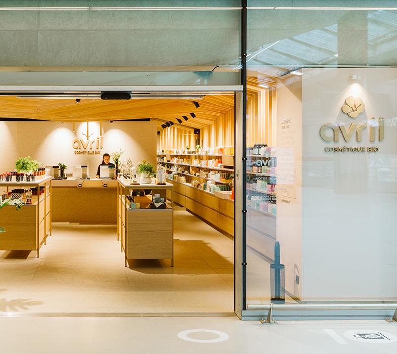 Tienda en la estación Lille Gare Europe - Avril Cosmética Ecológica